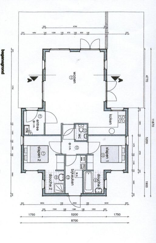 Grundriss von Strandjutter 26